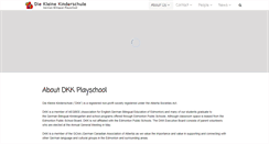 Desktop Screenshot of dkkplayschool.org